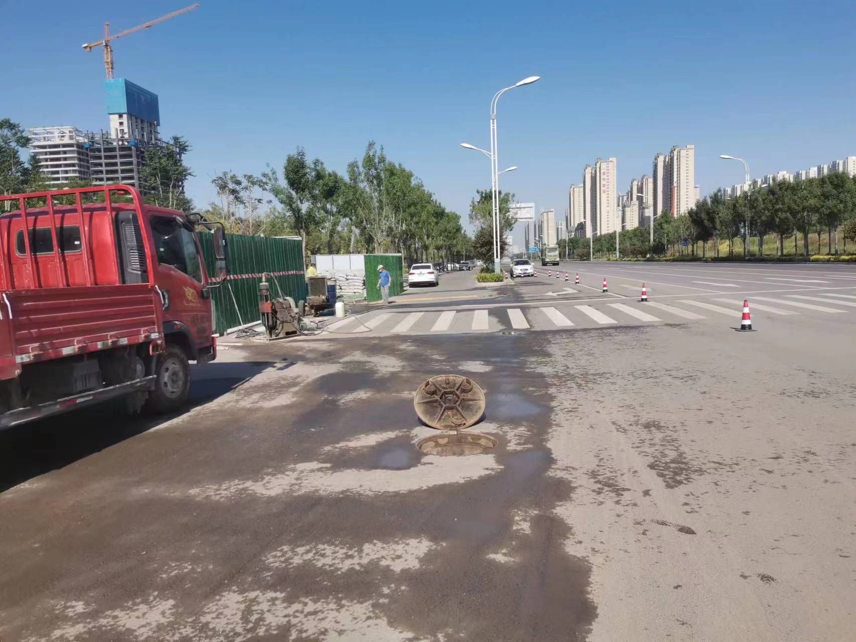 老边路面地基沉降注浆